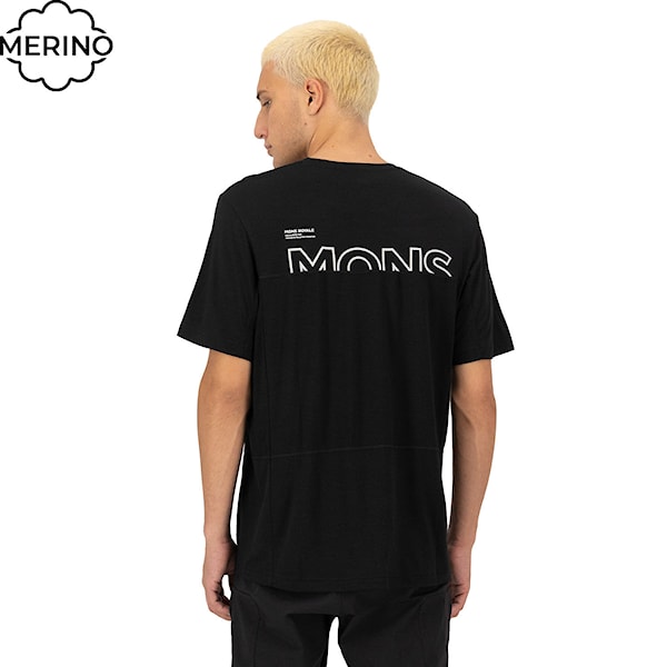 Bike Jersey Mons Royale Tarn Merino black 2025