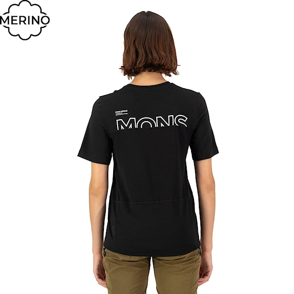 Bike koszulka Mons Royale Wms Tarn Merino black 2025