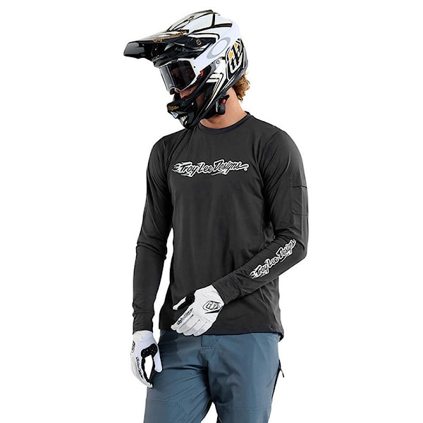 Bike Jersey Troy Lee Designs Ruckus LS Ride burn out carbon 2025