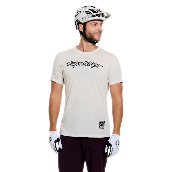 Bike Jersey Troy Lee Designs Skyline SS Ride signature pumice 2026
