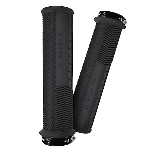 Bike Grips Peaty's Monarch Knurl Thin black