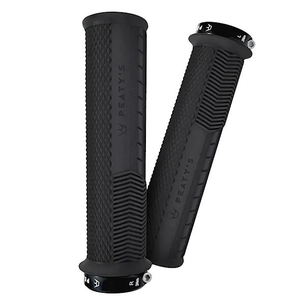 Bike chwyty Peaty's Monarch Knurl Thin black