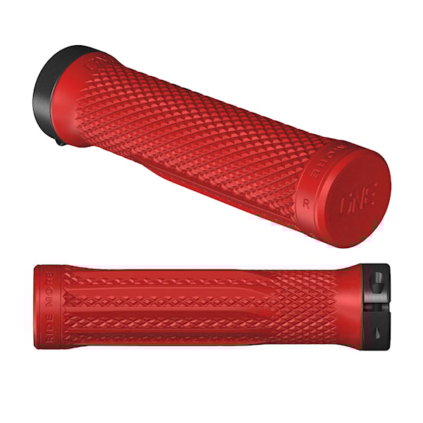 Bike gripy OneUp Lock-On Grips red