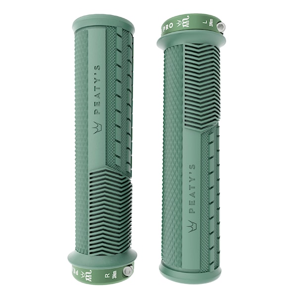 Bike chwyty Peaty's Monarch Pro Knurl Thick mint