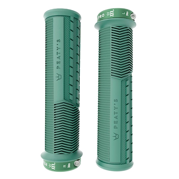 Bike chwyty Peaty's Monarch Pro Knurl Thin mint