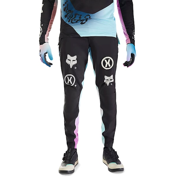 Bike nohavice Fox Flexair Pant Hello Future black 2025