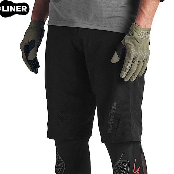 Bike szorty Troy Lee Designs Ruckus Short solid black 2024