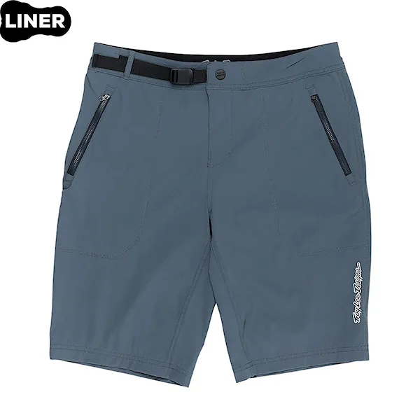 Bike kraťasy Troy Lee Designs Skyline Trail W/Liner Short mono steel blue 2025