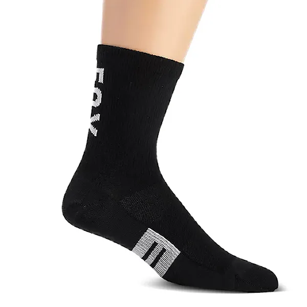 Bike ponožky Fox 6" Flexair Merino Sock black 2025