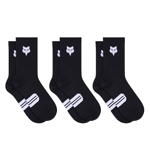 Bike ponožky Fox 6" Ranger Sock Prepack black 2026