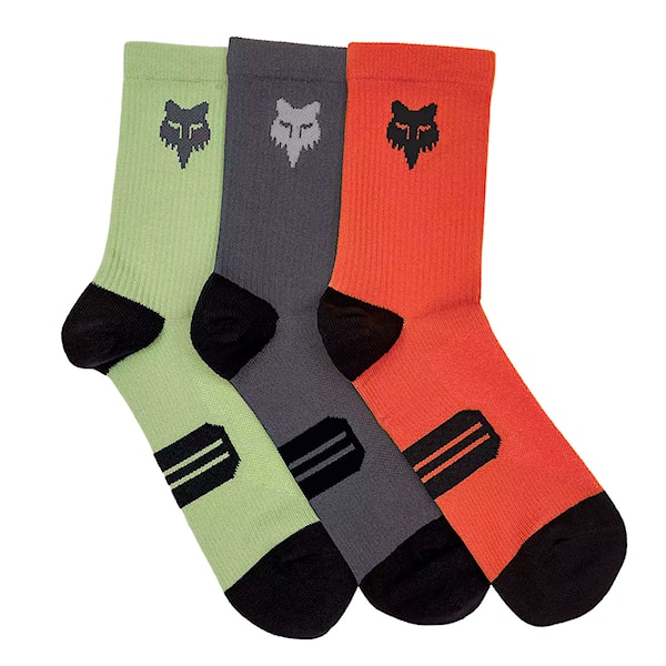 Bike ponožky Fox 6" Ranger Sock Prepack Multi Colorway 1 2025
