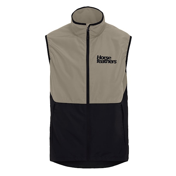 Bike kamizelka Horsefeathers Hill Vest taupe/black 2026