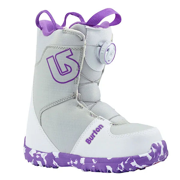 Buty snowboardowe Burton Grom Boa white/purple 2019