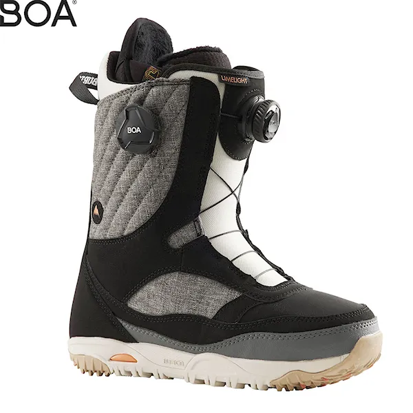 Topánky na snowboard Burton Limelight Boa black/speckle 2022
