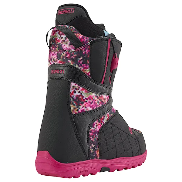Snowboard Boots Burton Mint black/floral pixel 2016