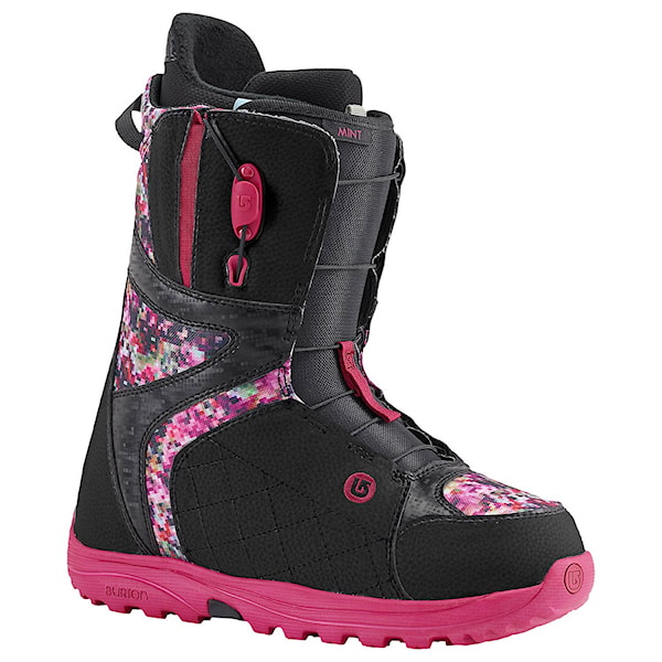 Boty na snowboard Burton Mint black/floral pixel 2016