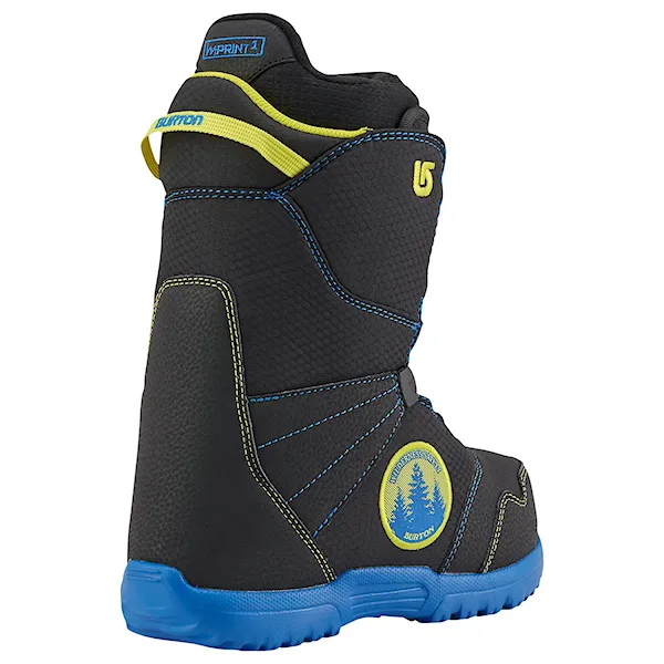 Snowboard Boots Burton Zipline Boa black/blue 2016