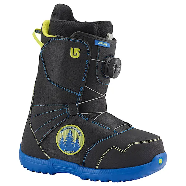 Snowboard Boots Burton Zipline Boa black/blue 2016