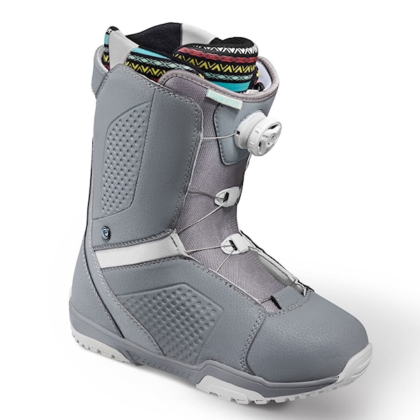 Winter Shoes Flow Hyku Boa grey/white 2016