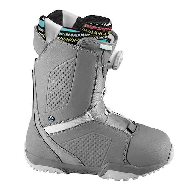 Winter Shoes Flow Hyku Boa grey/white 2016