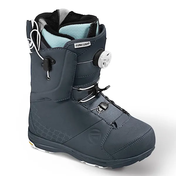 Winter Shoes Flow Lunar Hybrid Boa Coiler gunmetal 2016