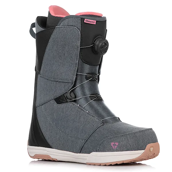 Boty na snowboard Gravity Aura Atop blue denim/gum 2023