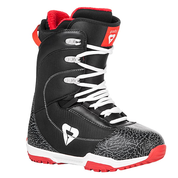 Boty na snowboard Gravity Aura black/red 2017