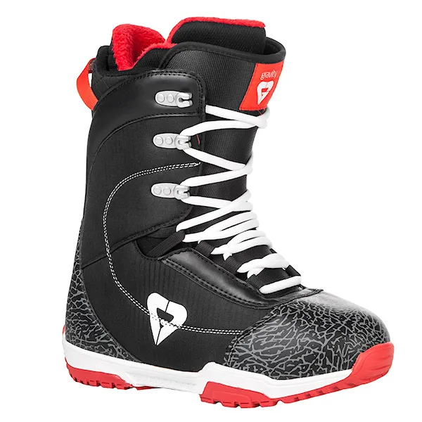 Snowboard Boots Gravity Aura black/red 2017