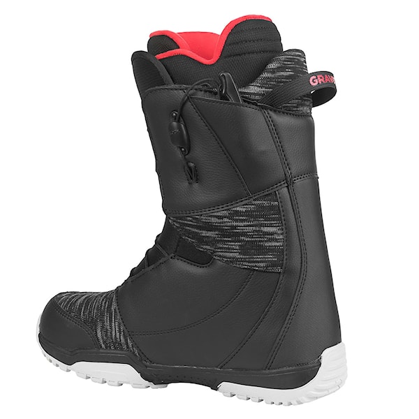 Topánky na snowboard Gravity Aura Fast Lace black/berry 2022