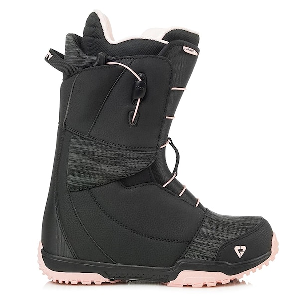 Boty na snowboard Gravity Aura Fast Lace black/pink 2019