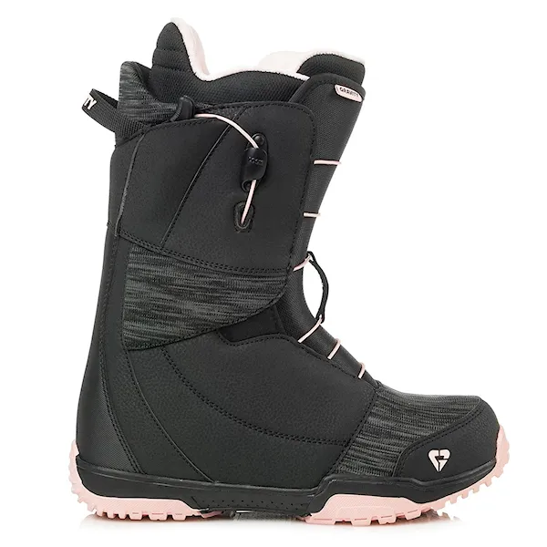 Boty na snowboard Gravity Aura Fast Lace black/pink 2019