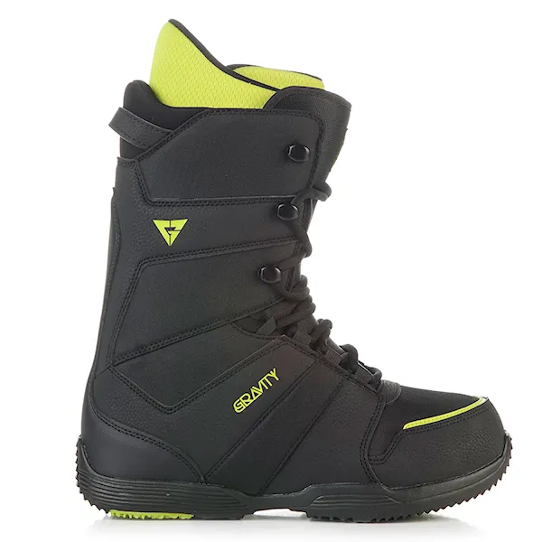 Snowboard Boots Gravity Manual black/lime 2016