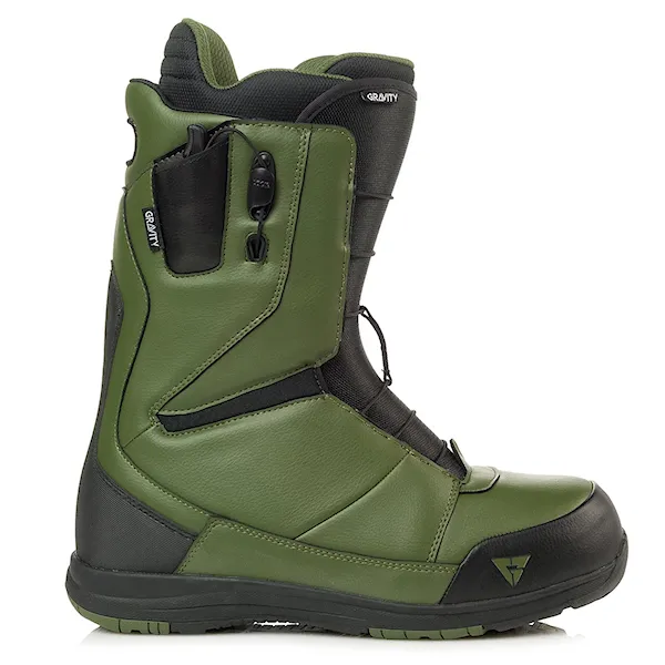 Boty na snowboard Gravity Manual Fast Lace black/olive 2019