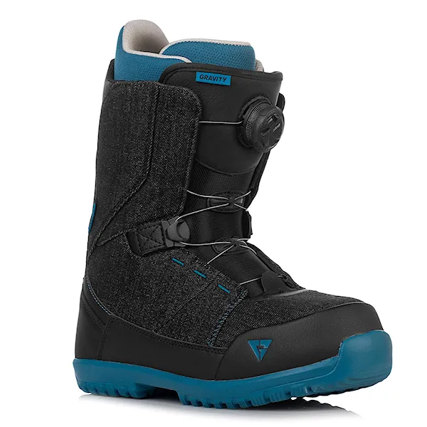 Boty na snowboard Gravity Micro Atop black denim 2023