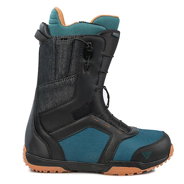 Topánky na snowboard Gravity Recon Fast Lace black/blue/rust 2022