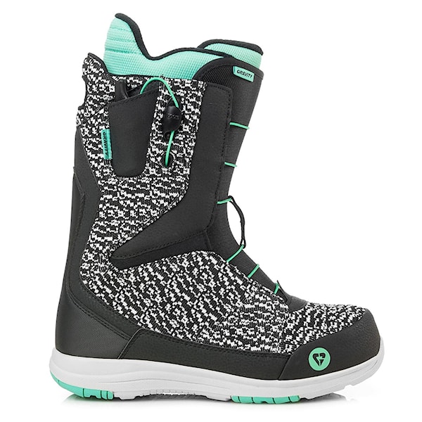 Boty na snowboard Gravity Sage Fast Lace black/mint 2019