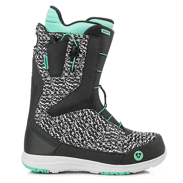 Boty na snowboard Gravity Sage Fast Lace black/mint 2019