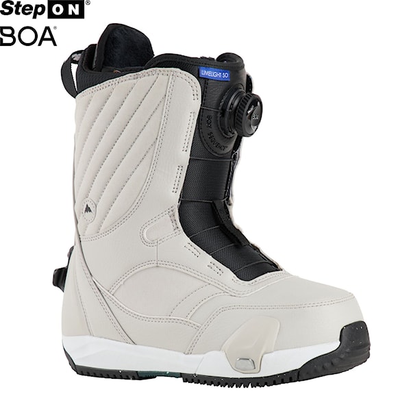 Snowboard Boots Burton Limelight Step On grey cloud 2025