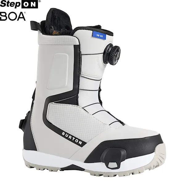 Topánky na snowboard Burton Wms Highshot Step On grey cloud 2026