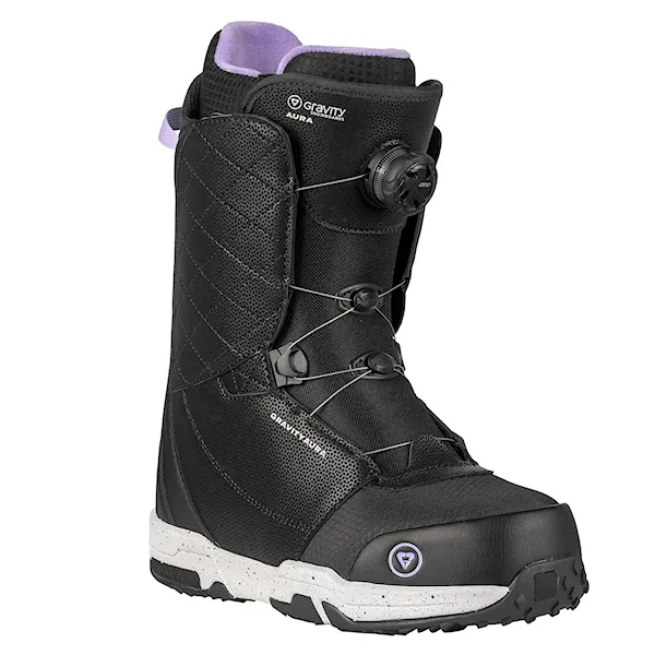 Boty na snowboard Gravity Aura Atop black 2026