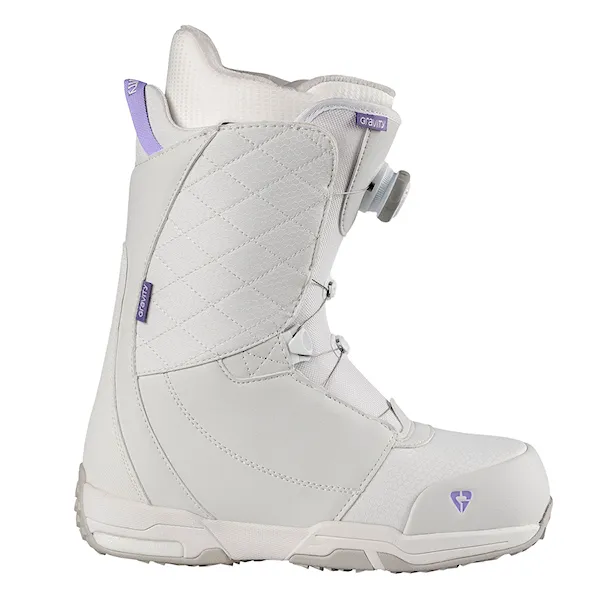 Snowboard Boots Gravity Aura Atop white/lavender 2025