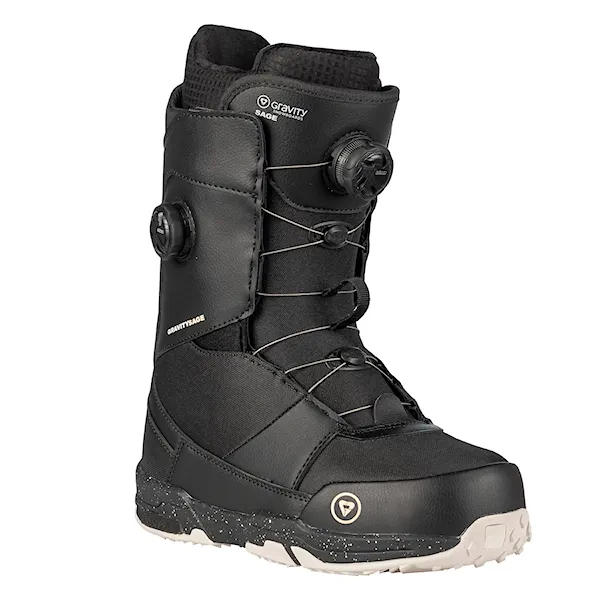 Topánky na snowboard Gravity Sage Dual Atop black 2026
