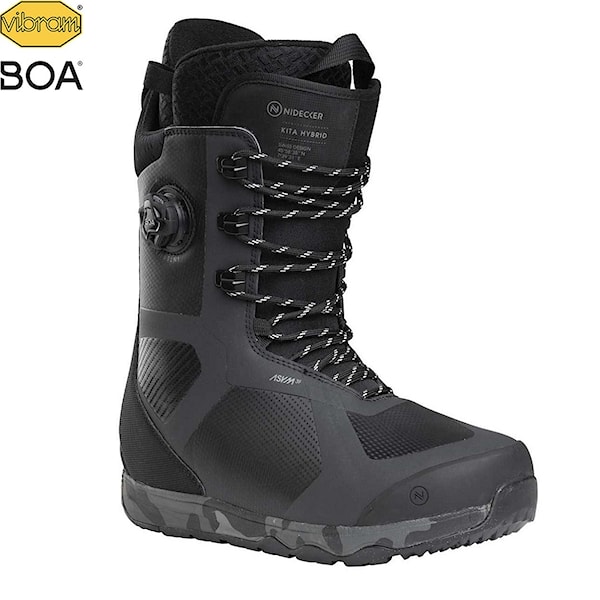 Buty snowboardowe Nidecker Kita Hybrid black 2026