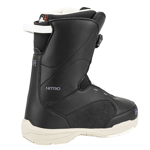 Topánky na snowboard Nitro Flora BOA black 2026