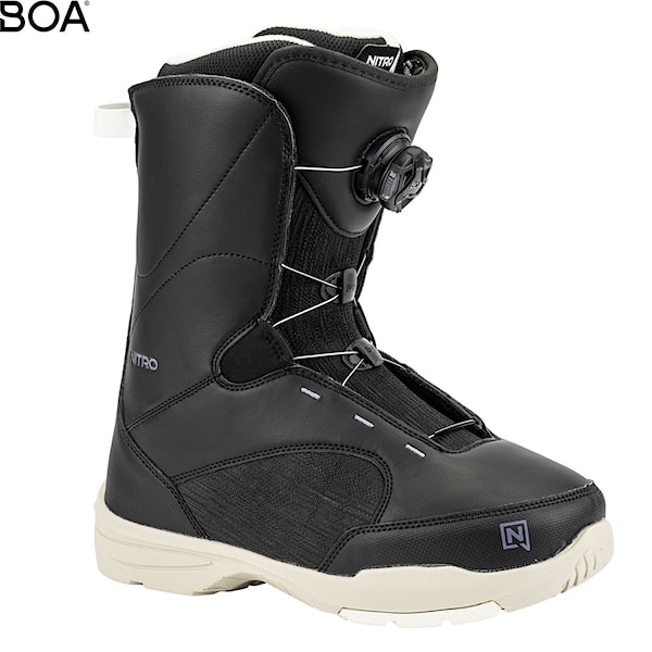 Boty na snowboard Nitro Flora BOA black 2026