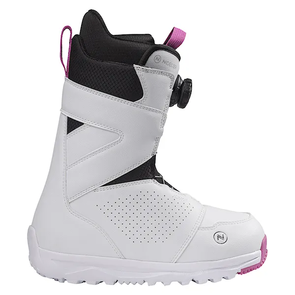 Boty na snowboard Nidecker Cascade W white 2024