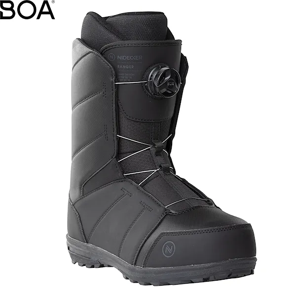 Buty snowboardowe Nidecker Ranger black 2023