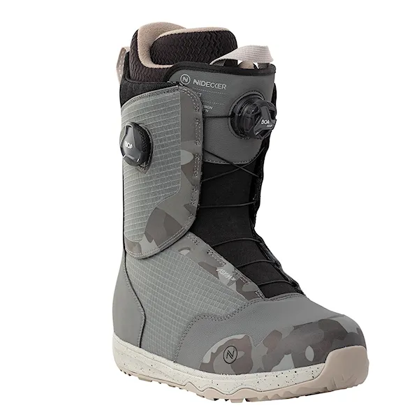 Buty snowboardowe Nidecker Rift grey camo 2023