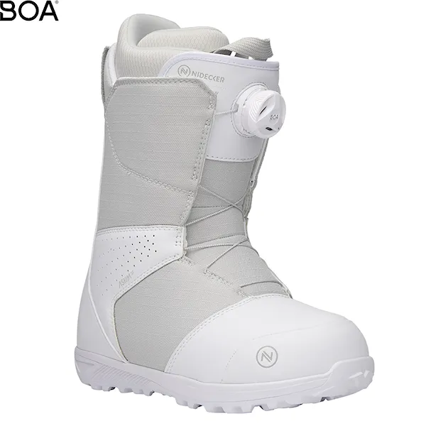Topánky na snowboard Nidecker Sierra W white/grey 2025