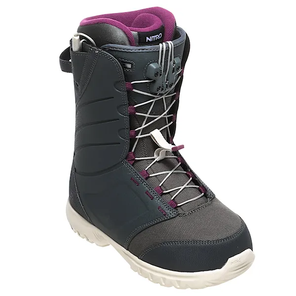 Winter Shoes Nitro Cuda Tls slate grey/purple 2016
